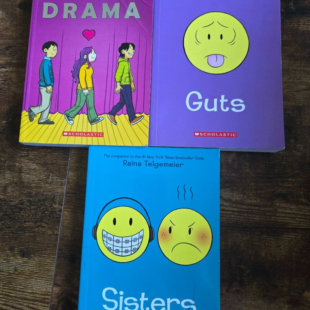 Books by Raina Telgemeier